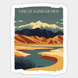 Great Sand Dunes National Park Sticker